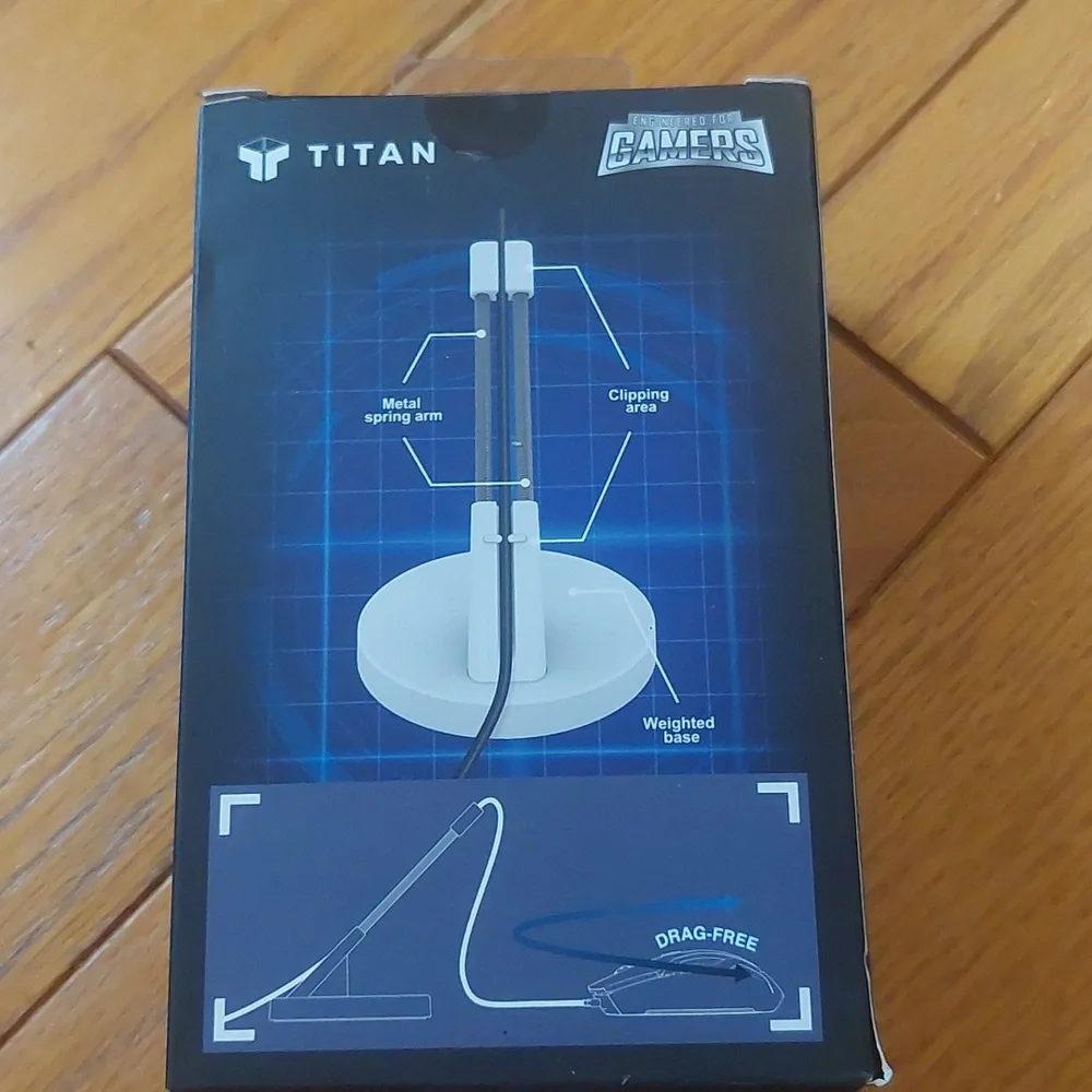 Mouse Bungee Cable Holder